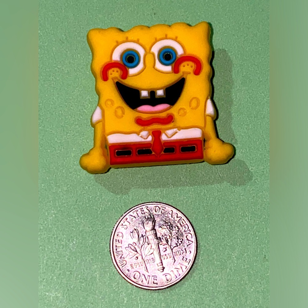 (10 for $15) SpongeBob SquarePants Cartoon Crocs Shoe Charms